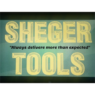 Logo of telegram channel shegertools — Sheger tools