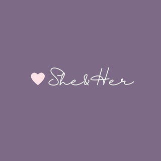 Logo saluran telegram sheher_ec — She&Her 💕