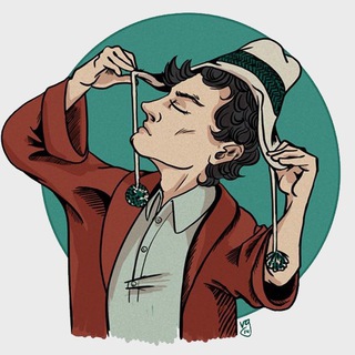 Логотип телеграм канала @sherlocktext — Шерлок