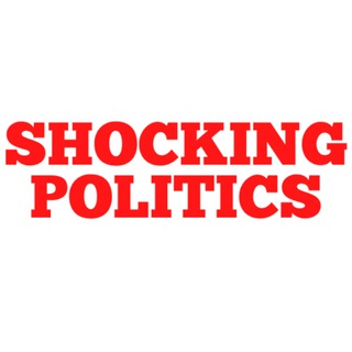 Logo of telegram channel shockingpolitics — SHOCKING POLITICS
