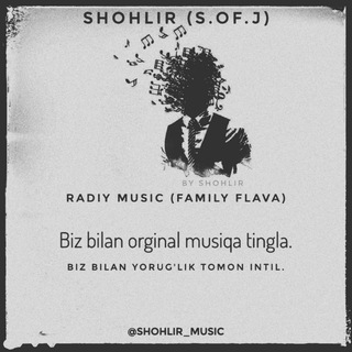 Telegram kanalining logotibi shohlir_music — ShohliR ☆ [Official Channel]