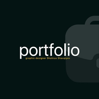 Telegram kanalining logotibi shohrux_portfolio — Shohrux Portfolio