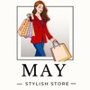 Логотип телеграм канала @shopaholicclub — MAY | ОДЕЖДА | ОБУВЬ | АКСЕССУАРЫ