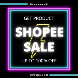 Logo saluran telegram shopeesaleindo — SHOPEE SALE 🛒