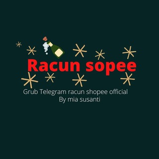 Logo saluran telegram shopeid — RACUN SHOPEE OFFICIAL
