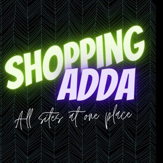 Logo of telegram channel shoppingadda6 — Shopping ADDA