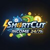 Logo of telegram channel shortcutincome24in — ShortCut Income 24/7h