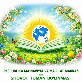 Telegram channel SHOVOTLIKLAR logo