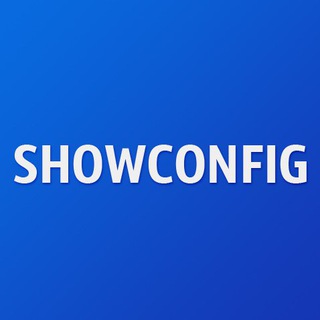 Логотип телеграм канала @showconfig — SHOWCONFIG
