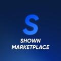 Logo saluran telegram shown — Shown Market