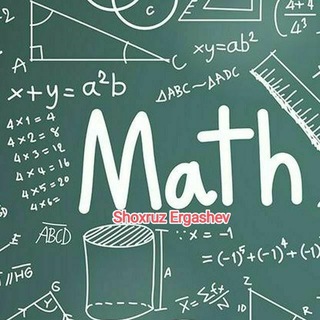 Telegram channel Matematika | Shoxruz Ergashev kanali logo
