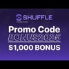 Logo of telegram channel shufflebonuscodecom — Shuffle Casino – Bonus Code | Free Spins Daily