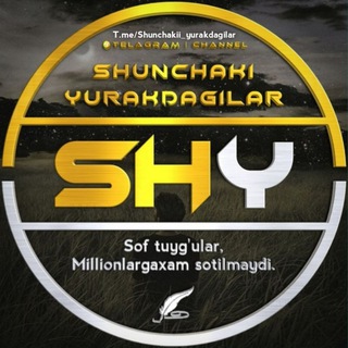 Telegram channel 💔🥀 SHUNCHAKI YURAKDAGILAR 🥀💔 logo