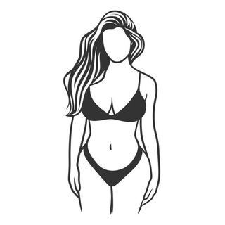 Логотип телеграм канала @shutki_bikini — шутки в бикини 😏