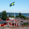 Логотип телеграм канала @shvecia_novosti — Шведские новости 🇸🇪