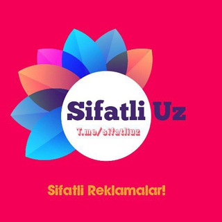 Telegram kanalining logotibi sifatliuz — Сифатли реклама!