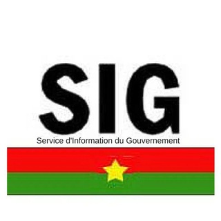 Logo de la chaîne Telegram sigburkina — Service d'Information du Gouvernement