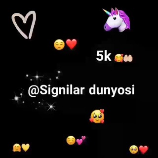Логотип телеграм канала @signilar_dunyosi — ❁_𝕊𝕚𝕘𝕟𝕚𝕝𝕒𝕣_𝔻𝕦𝕟𝕪𝕠𝕤𝕚_❁(Original)