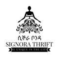 Logo saluran telegram signorabonda — SIGNORA THRIFT