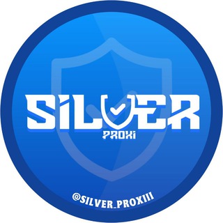 Logo saluran telegram silver_proxiii — سیــلوِر پروکــسی🎖️