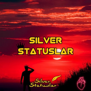 Telegram kanalining logotibi silver_statuslar_tg — Silver statuslar