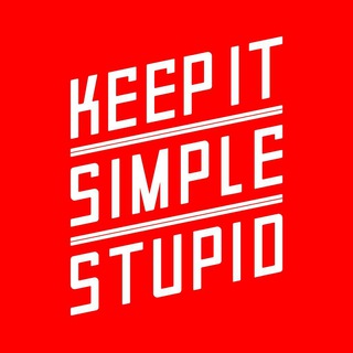 Логотип телеграм канала @simplestupid — Keep it simple, stupid!
