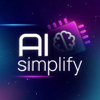 Логотип телеграм канала @simplify_ai — AI Simplify🧬