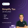 Logo saluran telegram simplifytaxwithshreysir — Shrey Rathi - Unacedemy