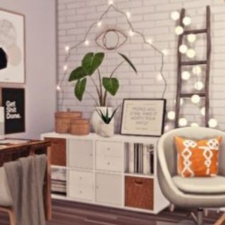 Логотип телеграм канала @sims4shopping — 🏠 ГАЛЕРЕЯ SIMS 4 🏠