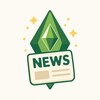 Логотип телеграм канала @simsru — Plumbob Times
