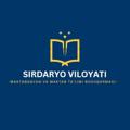 Telegram kanalining logotibi sirdaryommtb — Sirdaryo viloyati Maktabgacha va maktab ta'limi boshqarmasi telegram sahifasi
