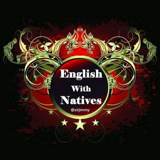 Logo of telegram channel sirjimmy — English With Natives*