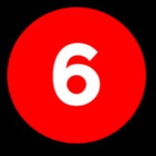 Логотип телеграм канала @sixkanalru — 6 канал