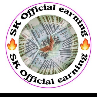 Логотип телеграм канала @sk_official_190 — Sk Official earning 🔥🔥