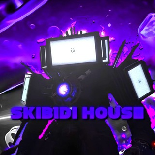 Логотип телеграм канала @skibidi_house_official — SKIBIDI////HOUSE