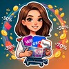 Логотип телеграм канала @skidka_check — СкидкаЧек | Скидки WB/Ozon/Yandex