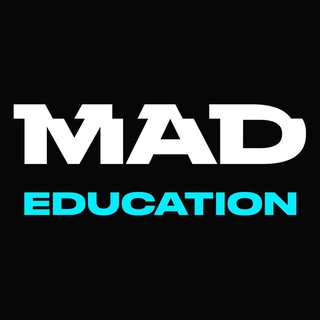 Логотип телеграм канала @skills_by_mad — MAD EDUCATION