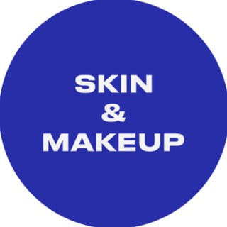 Логотип телеграм канала @skin_makeup — SKIN & MAKEUP