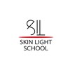 Logo of telegram channel skinlightschool — SKIN LIGHT