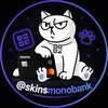 Логотип телеграм -каналу skinsmonobank — Монобанк | Скіни й аксесуари