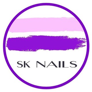 Логотип телеграм канала @sknails — SK NAILS студия маникюра