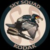 Логотип телеграм -каналу sky_squad40 — SKY-SQUAD "КОДАК"