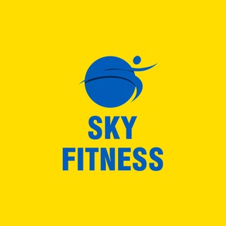 Логотип телеграм -каналу skyfitnesskyiv — SKYFITNESS