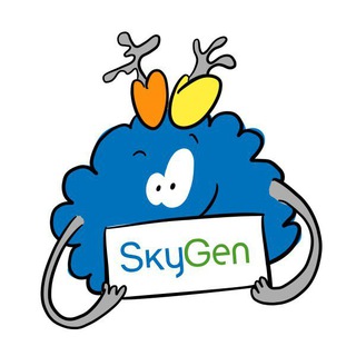 Логотип телеграм канала @skygen_official — SkyGen 🧬