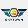 Логотип телеграм канала @skytown_msk — SKYTOWN и SKYSANTA