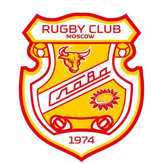 Логотип телеграм канала @slavarugbyclub — Регби Клуб Слава❤️💛