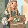 Логотип телеграм канала @slavic_neuroart — Нейроискусница🌀