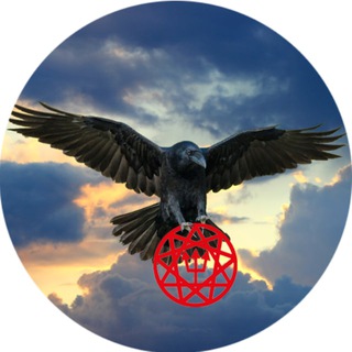 Логотип телеграм -каналу slavonic_raven — ВОРОН