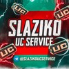 Логотип телеграм канала @slazikoucservice — SLAZIKO UC SERVICE🛒