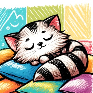 Логотип телеграм канала @sleep_support — Клево Спать 🌙